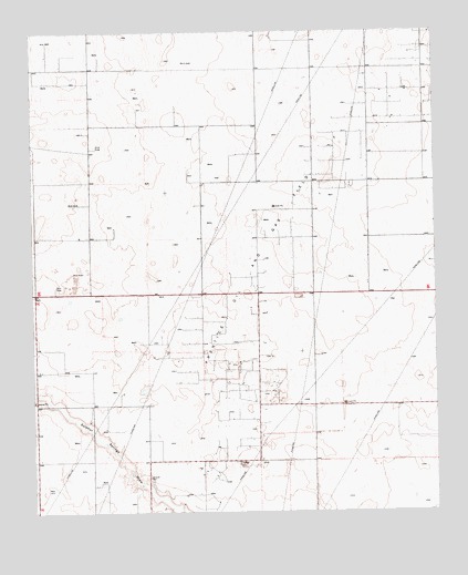 Tokio NW, TX USGS Topographic Map