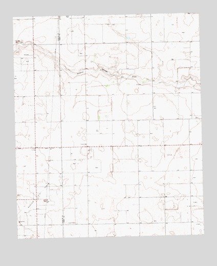 Tokio SE, TX USGS Topographic Map