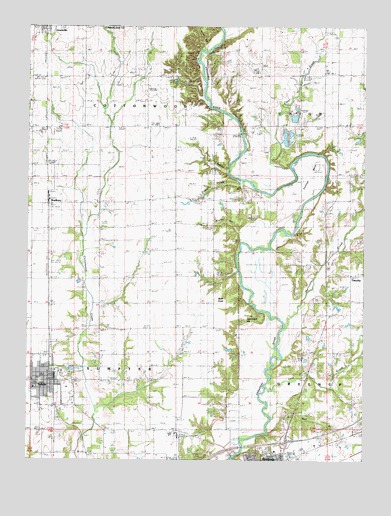 Toledo, IL USGS Topographic Map