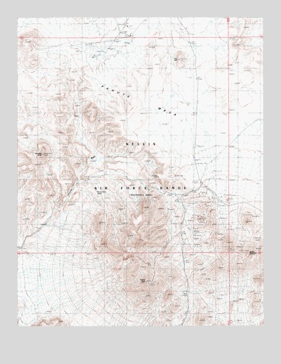 Tolicha Peak, NV USGS Topographic Map