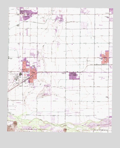 Tolleson, AZ USGS Topographic Map