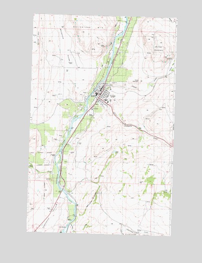 Tonasket, WA USGS Topographic Map