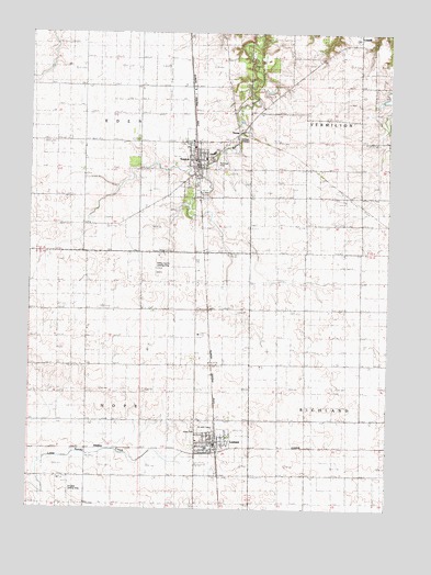 Tonica, IL USGS Topographic Map