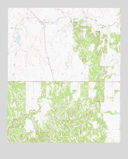 Tonk Creek, TX USGS Topographic Map