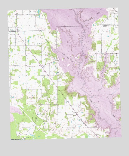 Tool, TX USGS Topographic Map