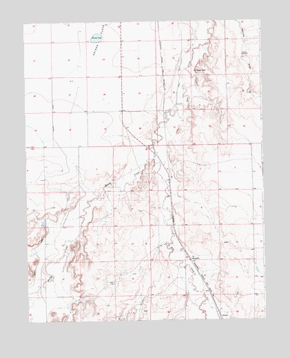Toonerville, CO USGS Topographic Map