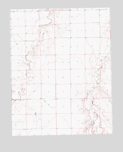 Toonerville NE, CO USGS Topographic Map