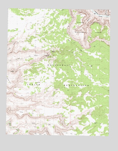Topocoba Hilltop, AZ USGS Topographic Map