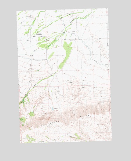 Toppenish Mountain, WA USGS Topographic Map