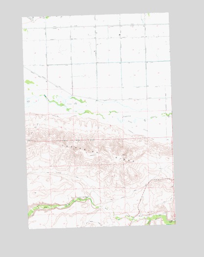Toppenish SW, WA USGS Topographic Map