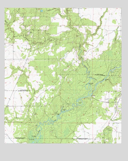 Topsy, LA USGS Topographic Map