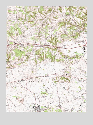 Topton, PA USGS Topographic Map