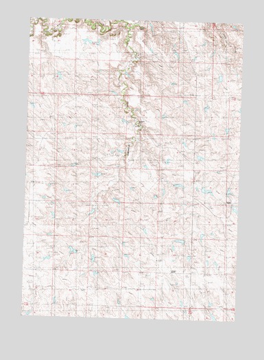 Tornado Ranch, SD USGS Topographic Map