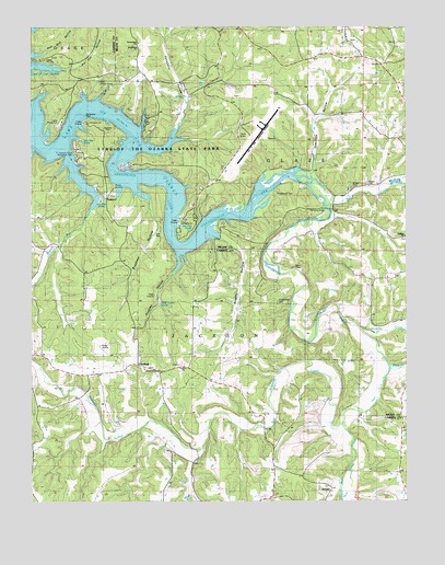 Toronto, MO USGS Topographic Map