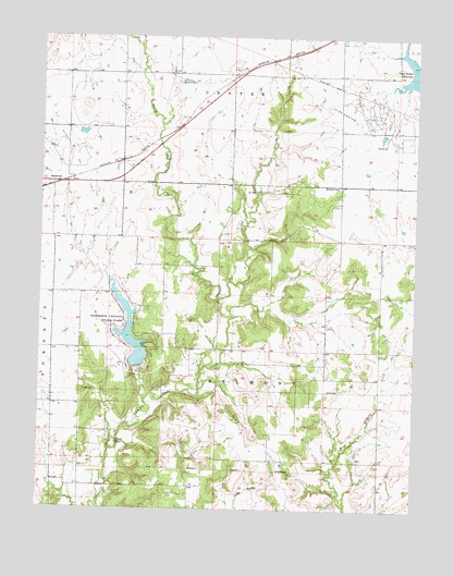 Toronto SE, KS USGS Topographic Map