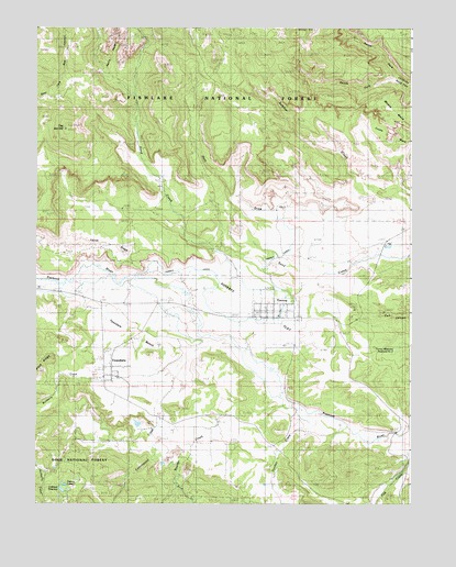 Torrey, UT USGS Topographic Map