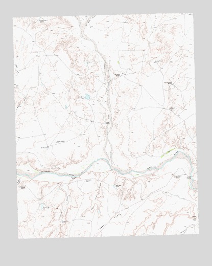 Torrey House, TX USGS Topographic Map