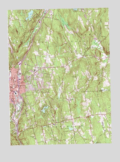 Torrington, CT USGS Topographic Map