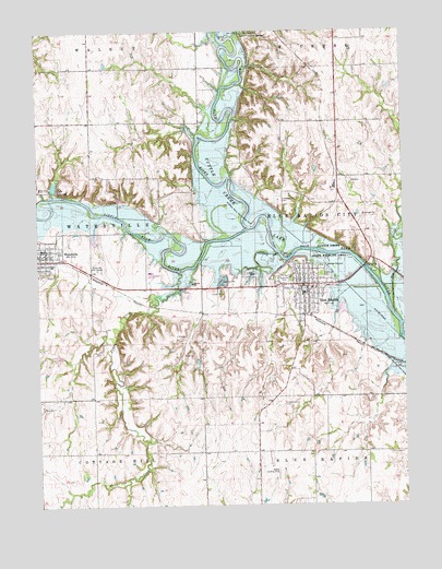 Blue Rapids, KS USGS Topographic Map