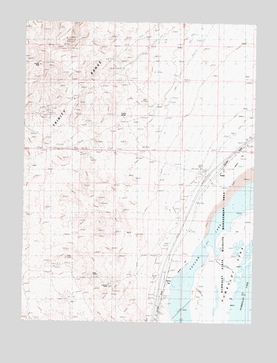 Toulon Peak, NV USGS Topographic Map