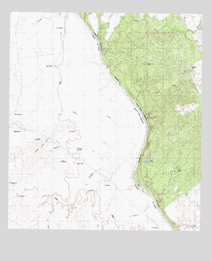 Tovar Creek West, TX USGS Topographic Map