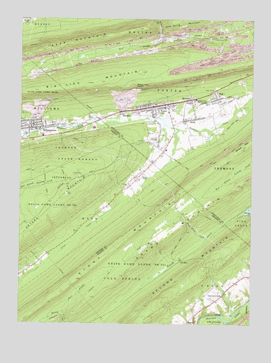 Tower City, PA USGS Topographic Map