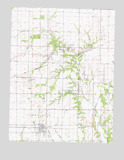 Tower Hill, IL USGS Topographic Map