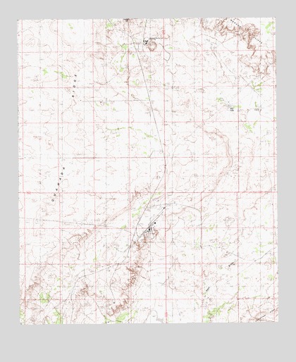 Tower Hill South, NM USGS Topographic Map