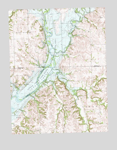 Blue Rapids SE, KS USGS Topographic Map