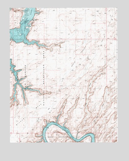 Alcove Canyon, UT USGS Topographic Map