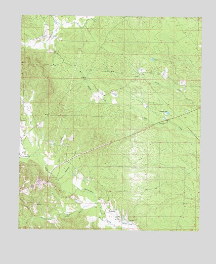 Townsend, MS USGS Topographic Map