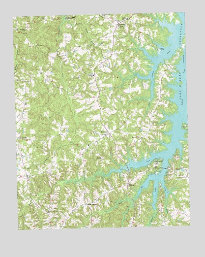 Townsville, NC USGS Topographic Map
