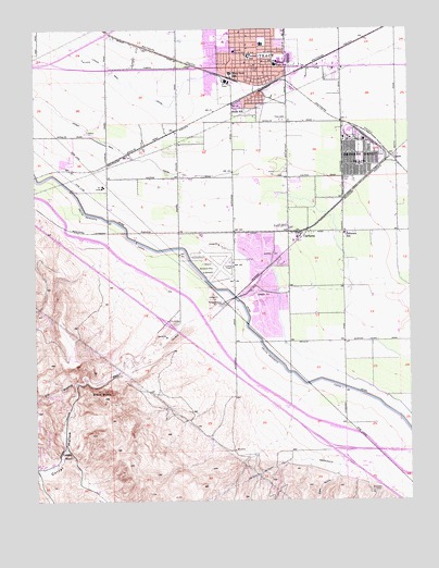 Tracy, CA USGS Topographic Map
