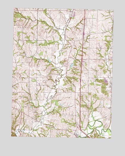 Tracy, MO USGS Topographic Map