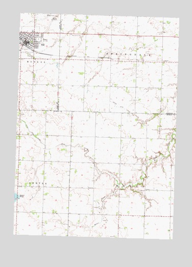 Tracy East, MN USGS Topographic Map