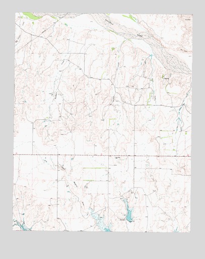 Blue Ridge School, TX USGS Topographic Map