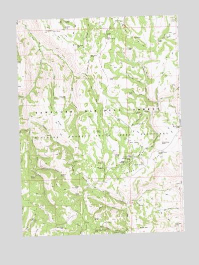 Trapper Peak, ID USGS Topographic Map