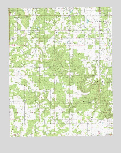 Trask, MO USGS Topographic Map