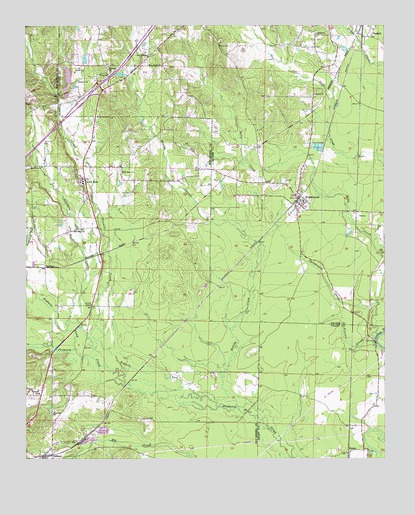 Traskwood, AR USGS Topographic Map
