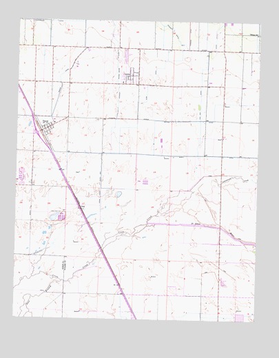 Traver, CA USGS Topographic Map