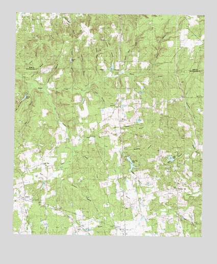 Trawick, TX USGS Topographic Map