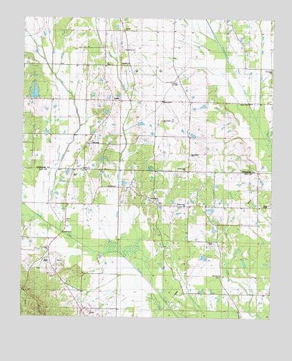 Trebloc, MS USGS Topographic Map