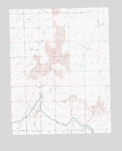 Tree Top Ranch, CO USGS Topographic Map