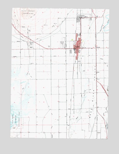 Tremonton, UT USGS Topographic Map