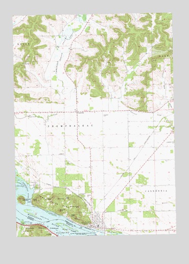 Trempealeau, WI USGS Topographic Map
