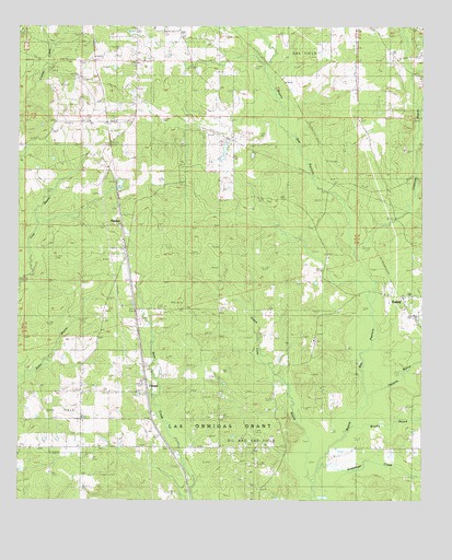 Trenton, LA USGS Topographic Map