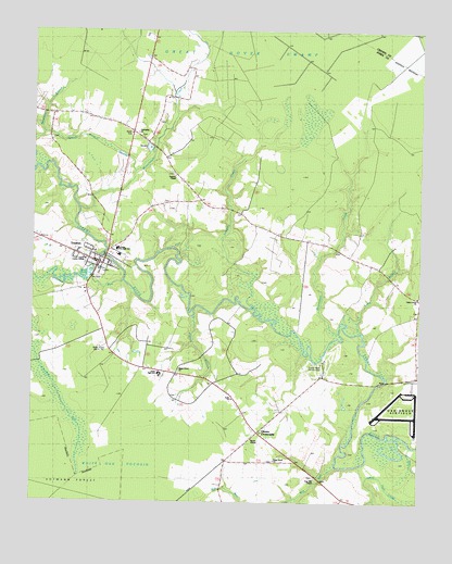 Trenton, NC USGS Topographic Map