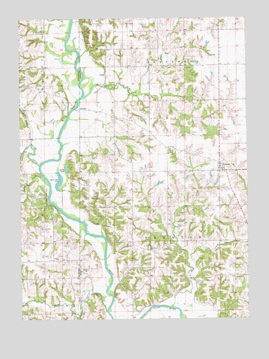 Trenton, IA USGS Topographic Map