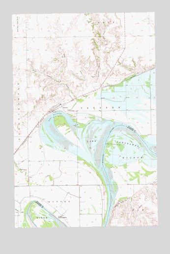 Trenton, ND USGS Topographic Map