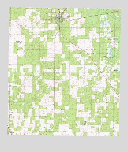 Trenton, FL USGS Topographic Map